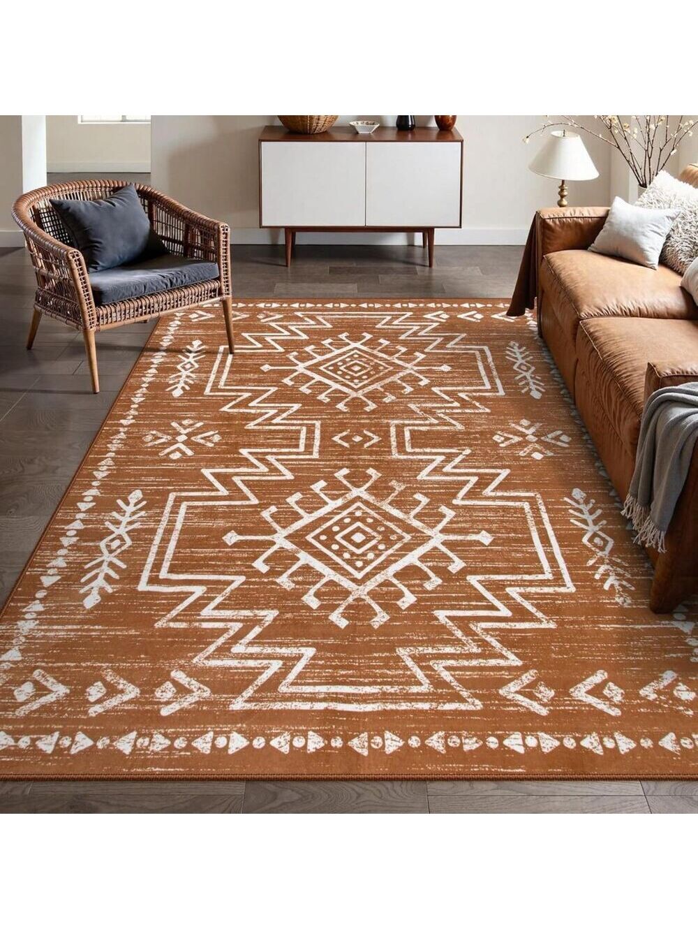 Brand New Lahome Vivienne Boho Area Rug 8' × 10'